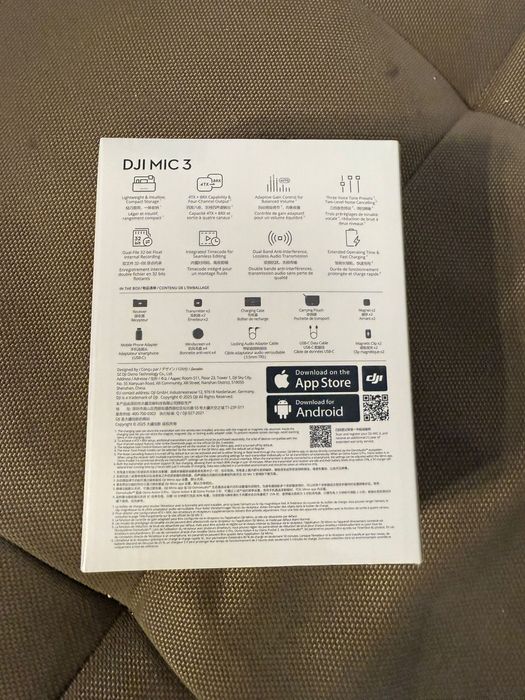 Microfon DJI Mic 3 Sigilat