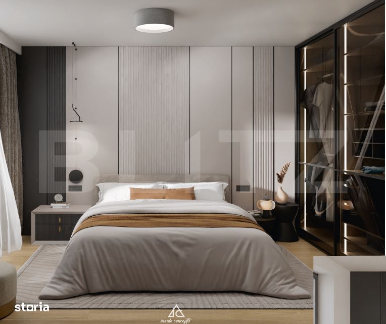 Apartament 2 camere,finisat, lift, parcare subterana, zona Eroilor