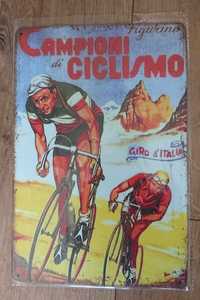 Reclama metalica ciclism-cursiera Giro d'Italia