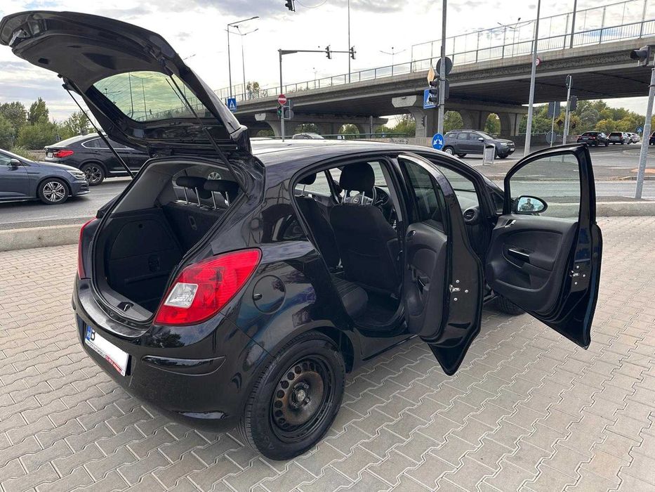 Opel Corsa, 1.2L, Benzina, Negru, 82800 km, 2010, Unic proprietar
