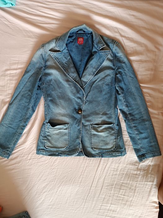 Дънков син блейзер