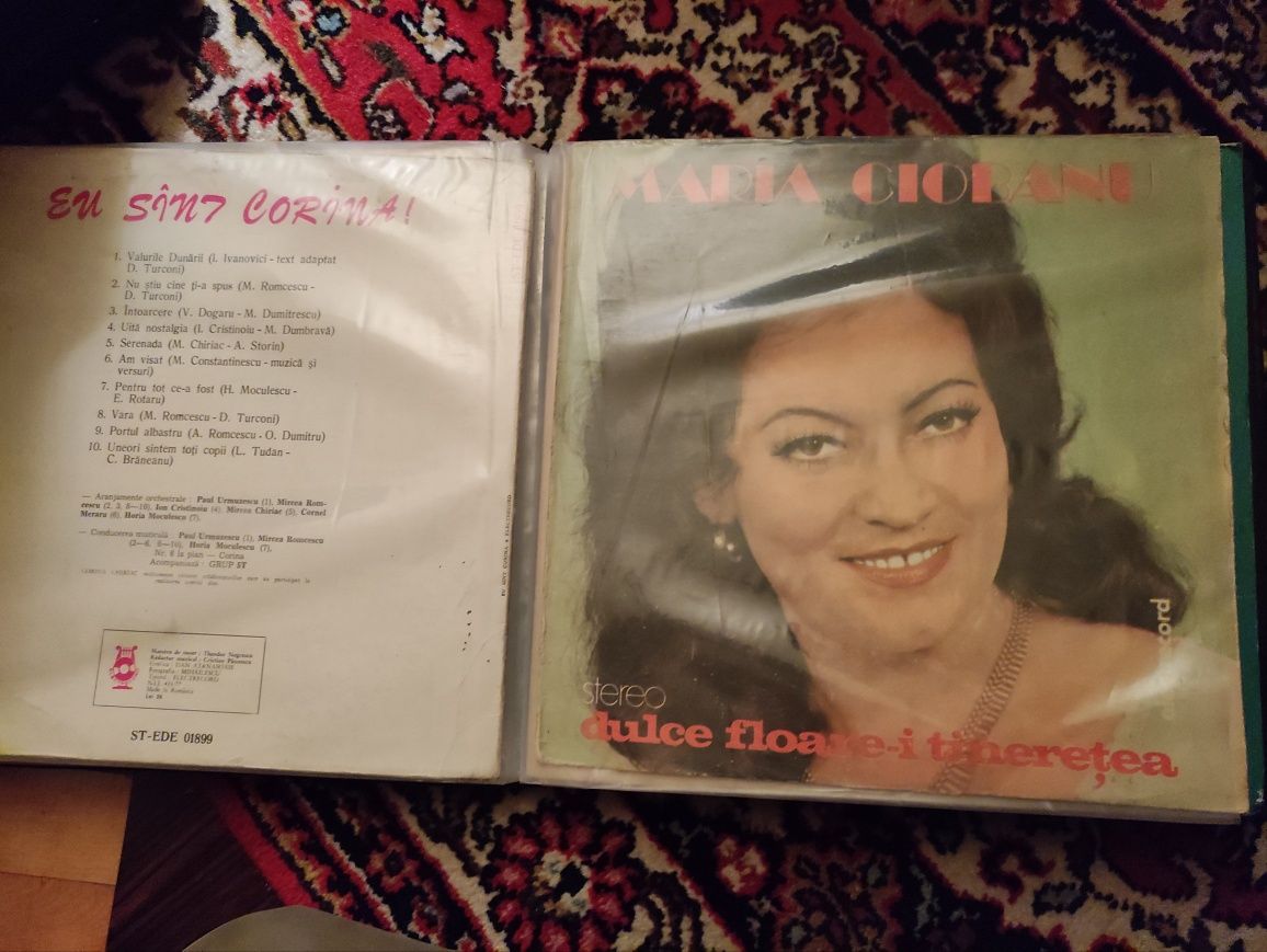 Album Clasor cu Vinyluri Românești