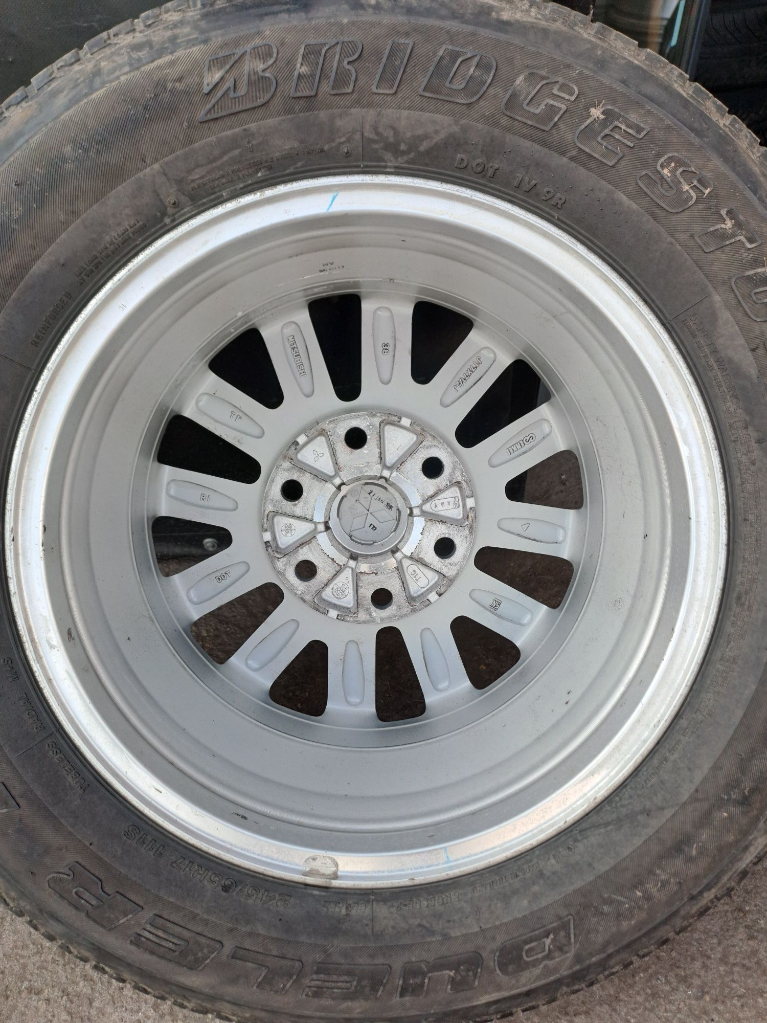 17" 6Х139.7мм Митсубиши, 6x139.7mm Mitsubishi