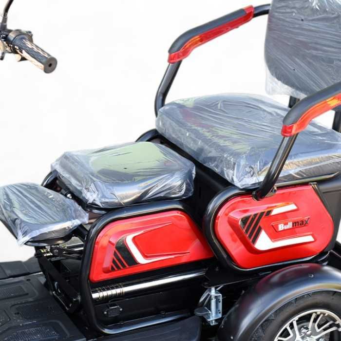 Електрическа триместна триколка FullMax С1+, Три Седалки 1500W
