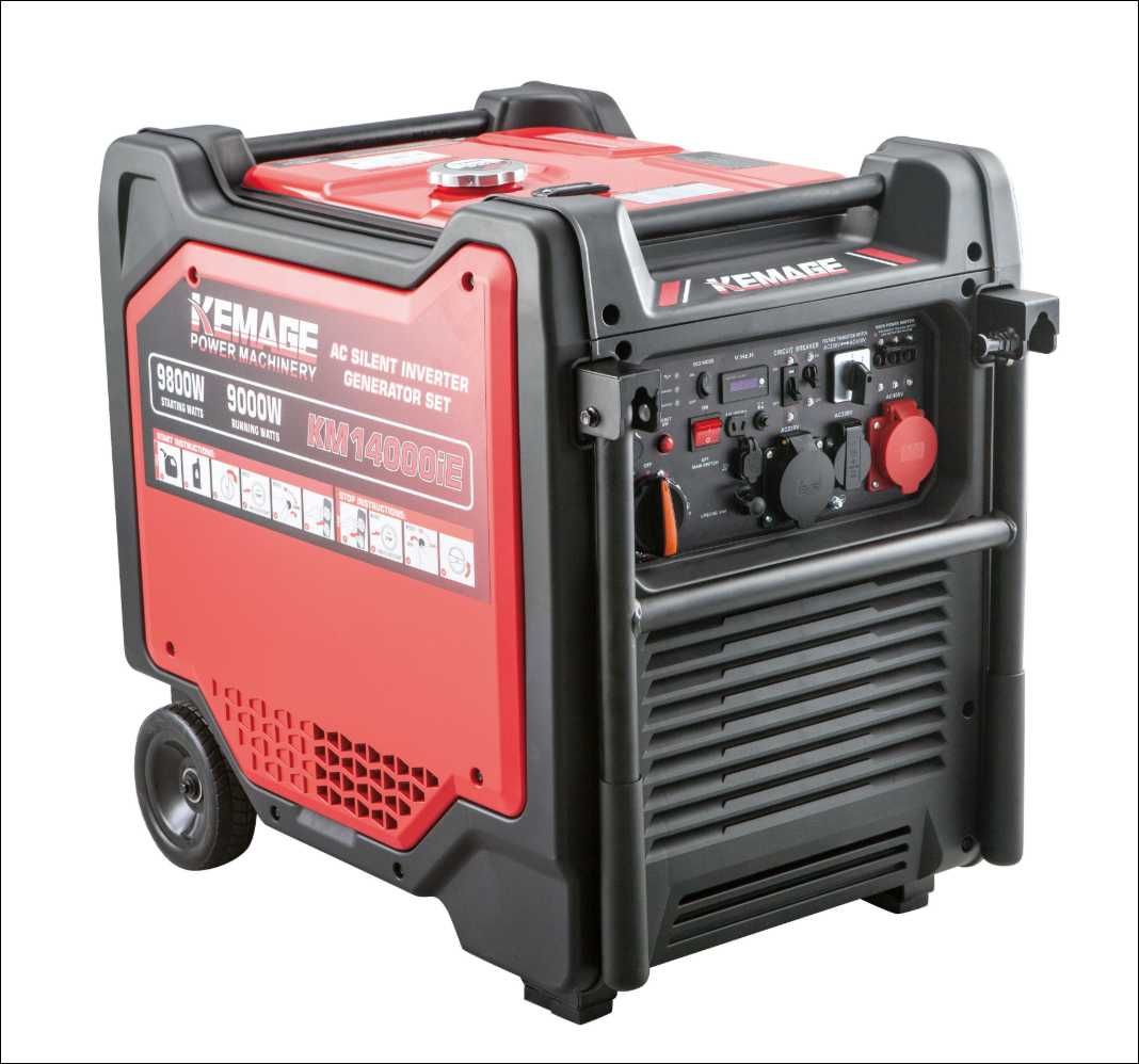 АКСИЯ% Generator Генератор Dvijok Движок inverter+atc box 9кВ