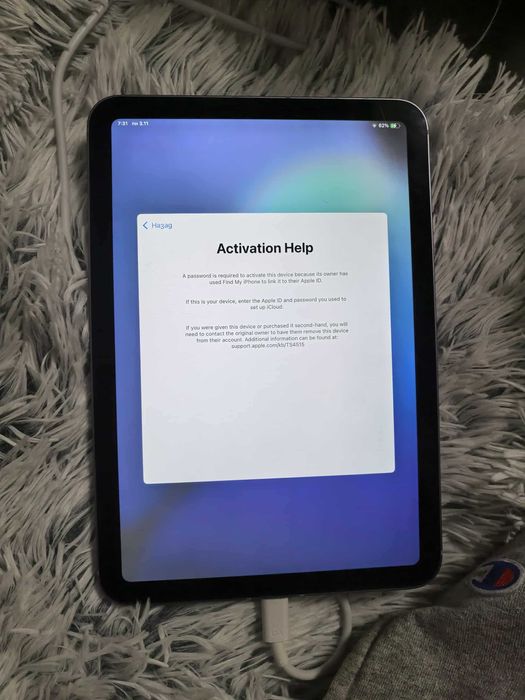 iPad mini 6 заключен с iCloud –

iPad mini 6, отключванетвъзмож