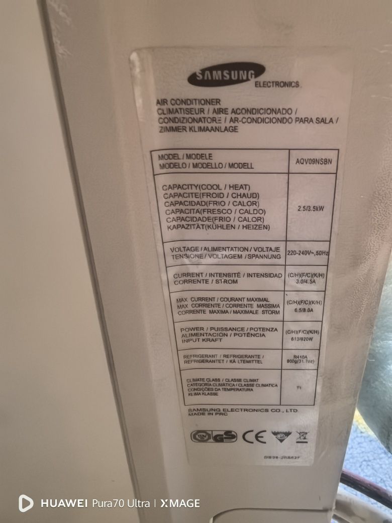 Samsung aqv09nsbn климатик