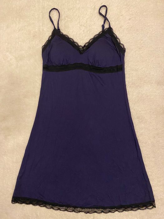 Lenjerie intima/rochie/furou bleumarin,  vascoza, S, nou