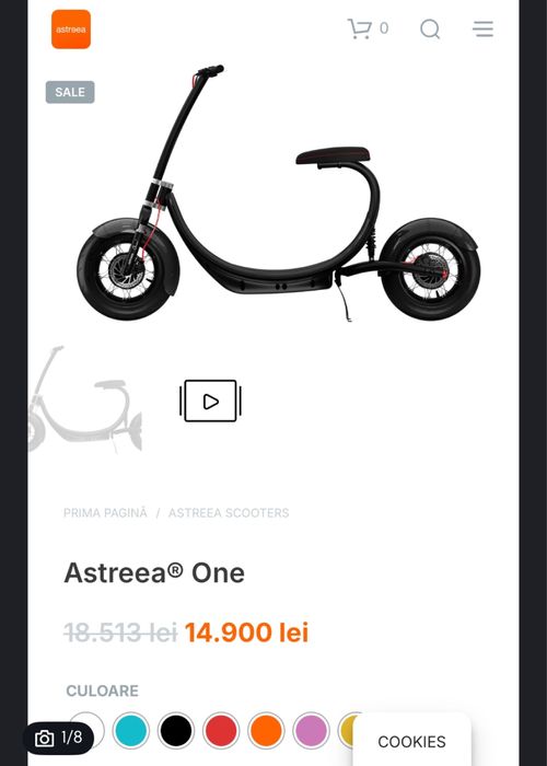 Scooter Electric Astreea One