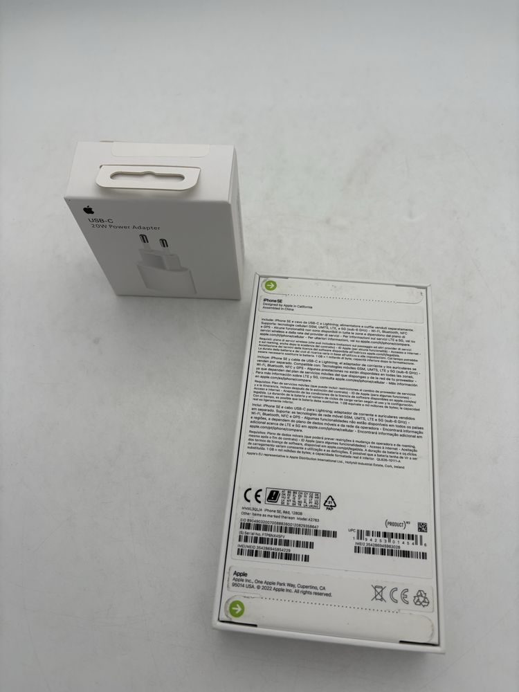 Apple iPhone SE 3, 128GB, 5G, Red, Nou, SIGILAT