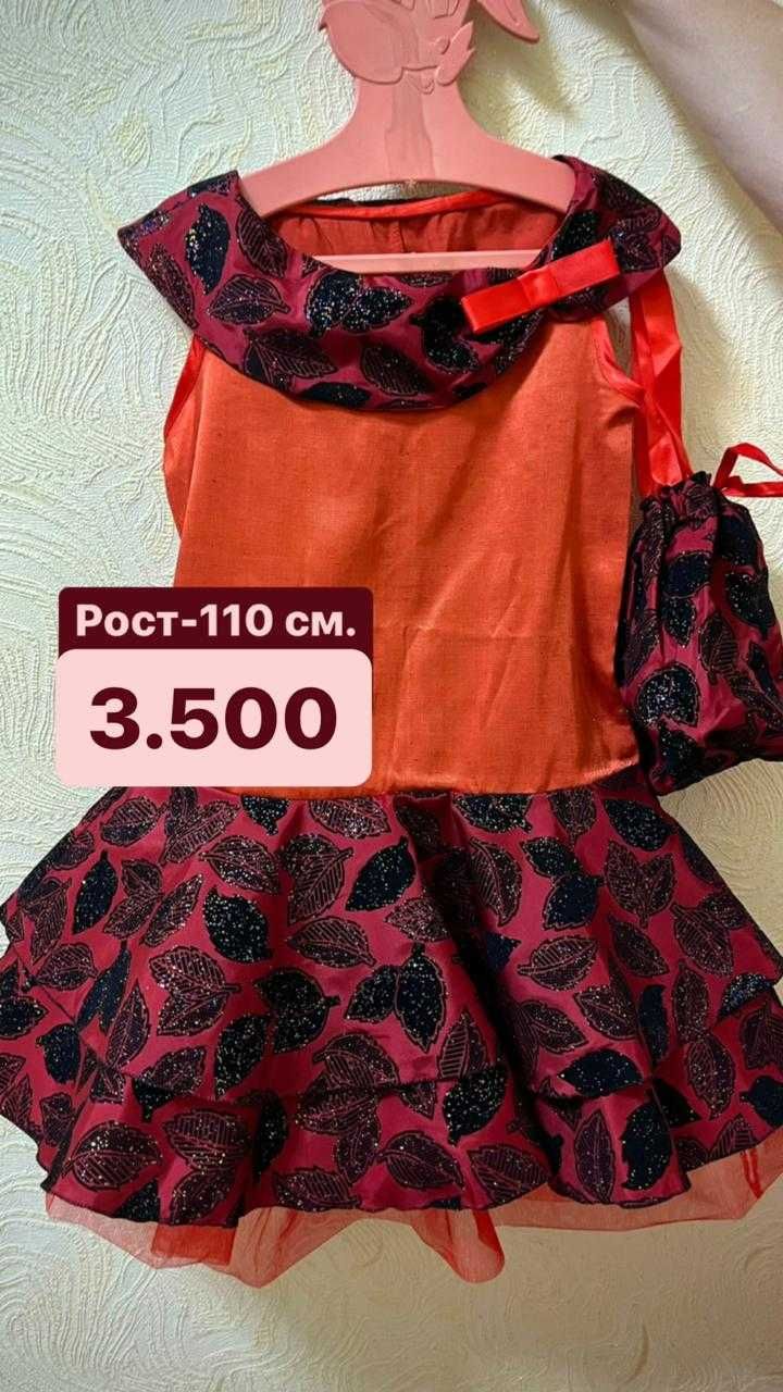 Платья ручной работы от 3-х до 6-ти лет.