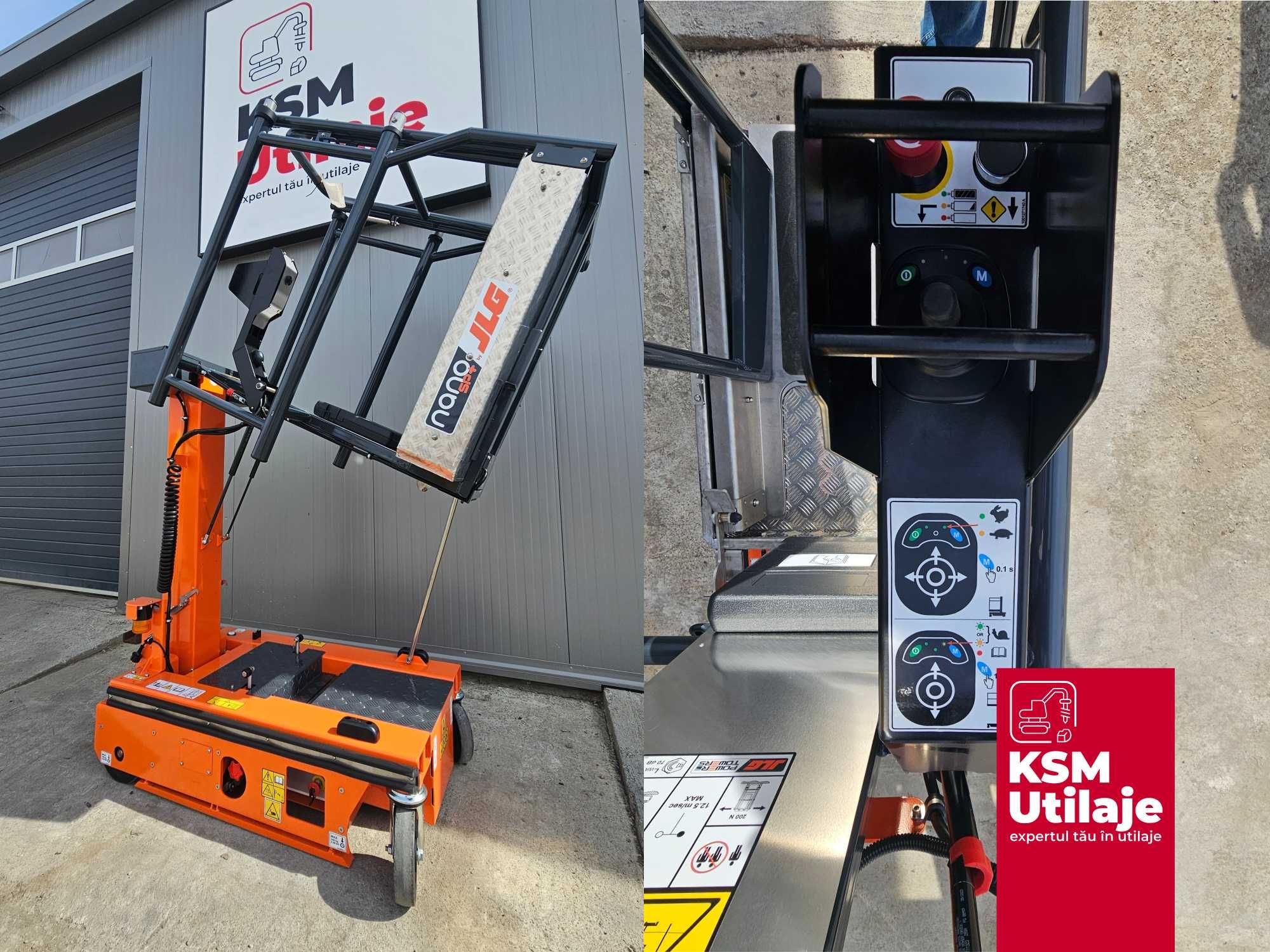 Nacela electrică JLG NANO SP PLUS - în stoc acum!