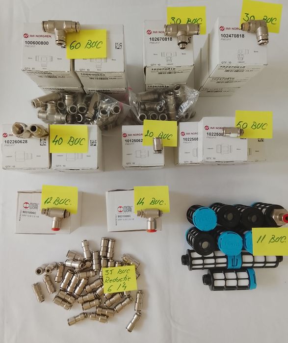 Robineți,valve de inchidere,mufe rapide,drosere...