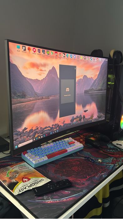 Monitor aoc 27inc 240hz starea farte buna