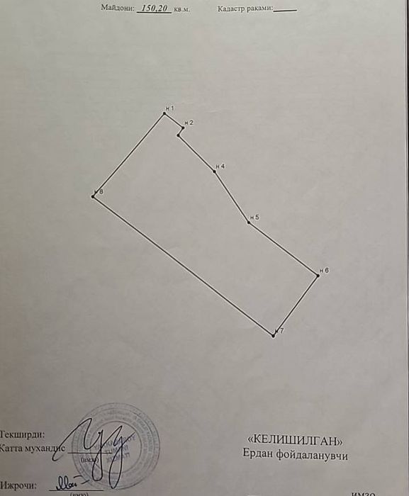 Муккими продается очень срочно участок 1,5 сотки ориентир 144 школа