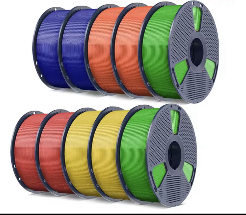 Filament Imprimanta PETG 1.75 mm Alb/Negru + diferite culori