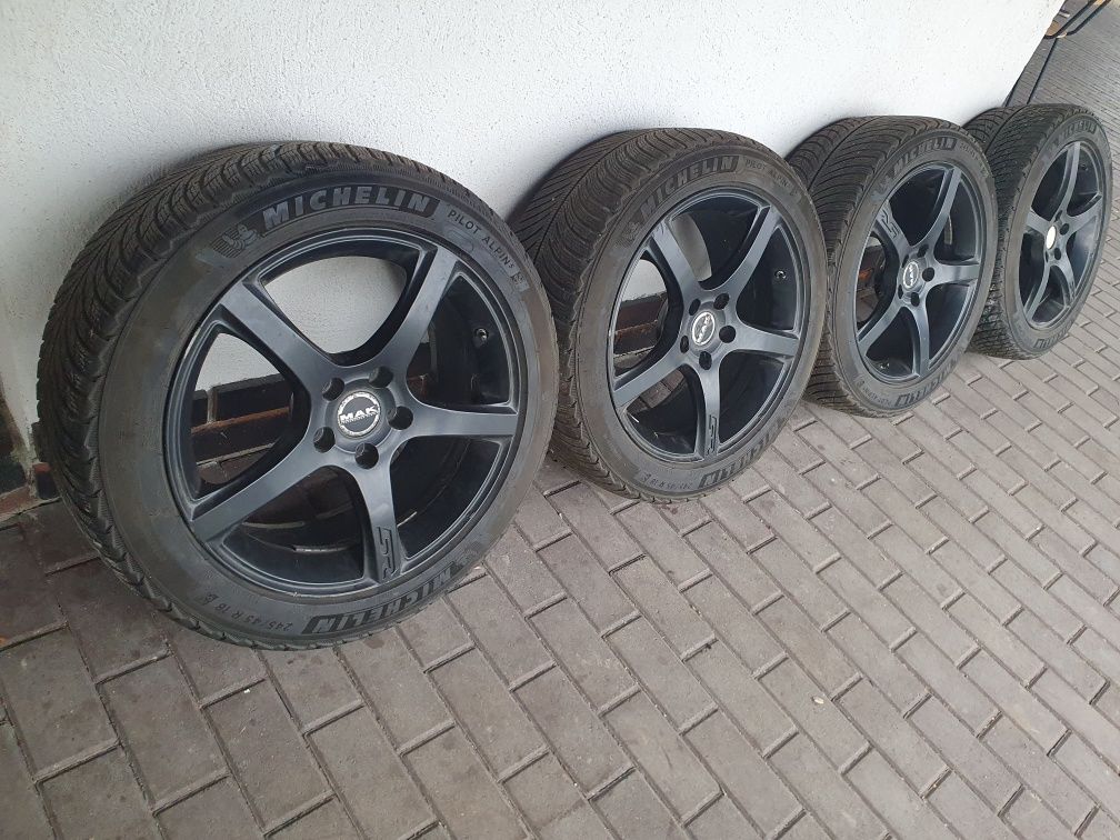 Jante r 18/roti/nissan /mazda/duster /michelin alpine 5/iarna /