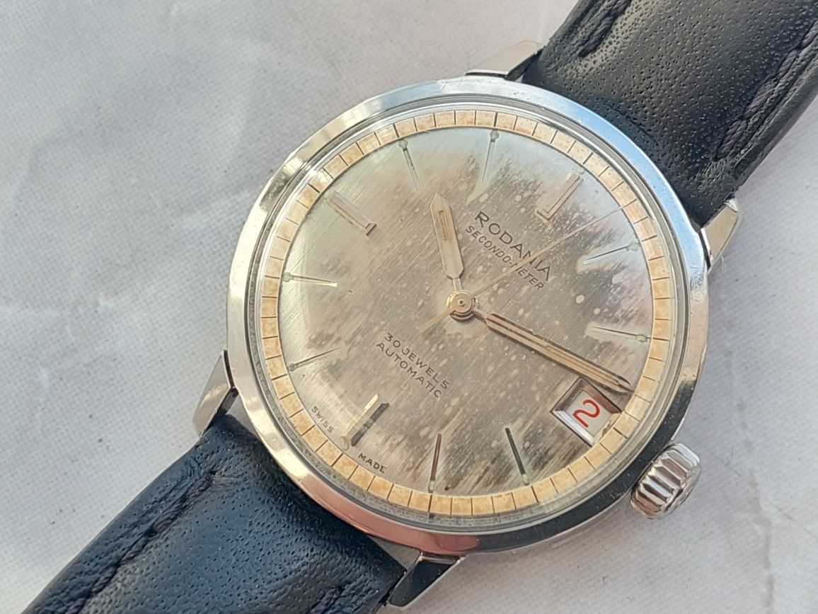 Ceas Rodania Secondo-Meter automatic functional. Colectie