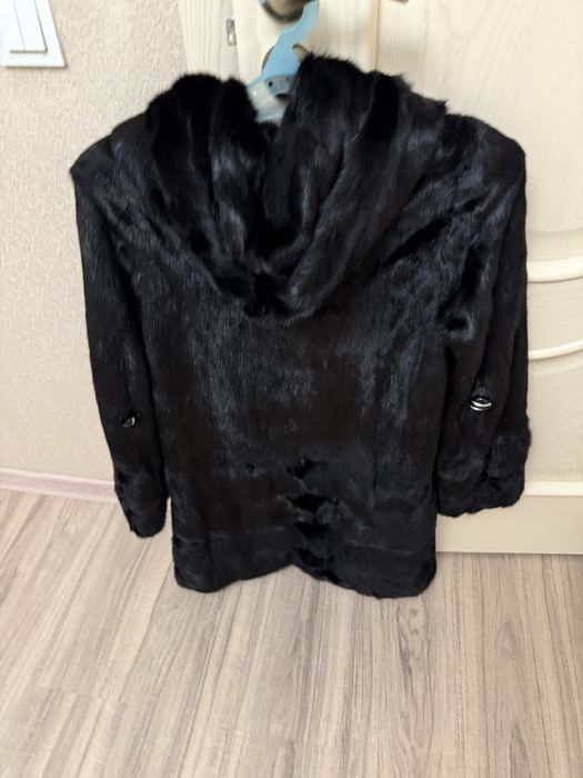 Шуба норковая черный бриллиант