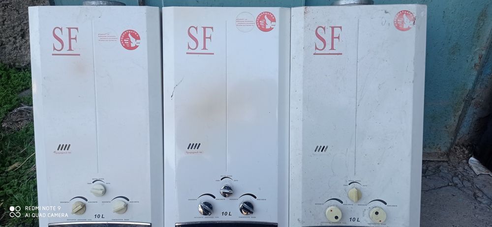 Газколонки б/у  рабочие и запчасть