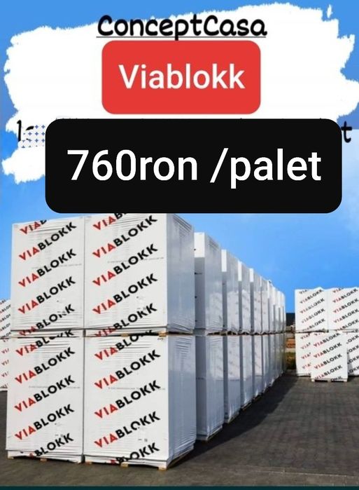 BCA Viablokk  760ron/palet
