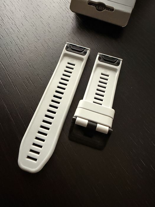Garmin Quickfit 26 Watch band Whitestone Silicone