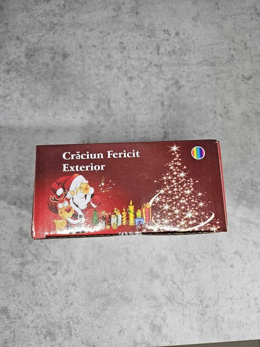 Instalație Luminoasă LED 200 LED, 18M, Multicolor, fir alb, 8 Funcții