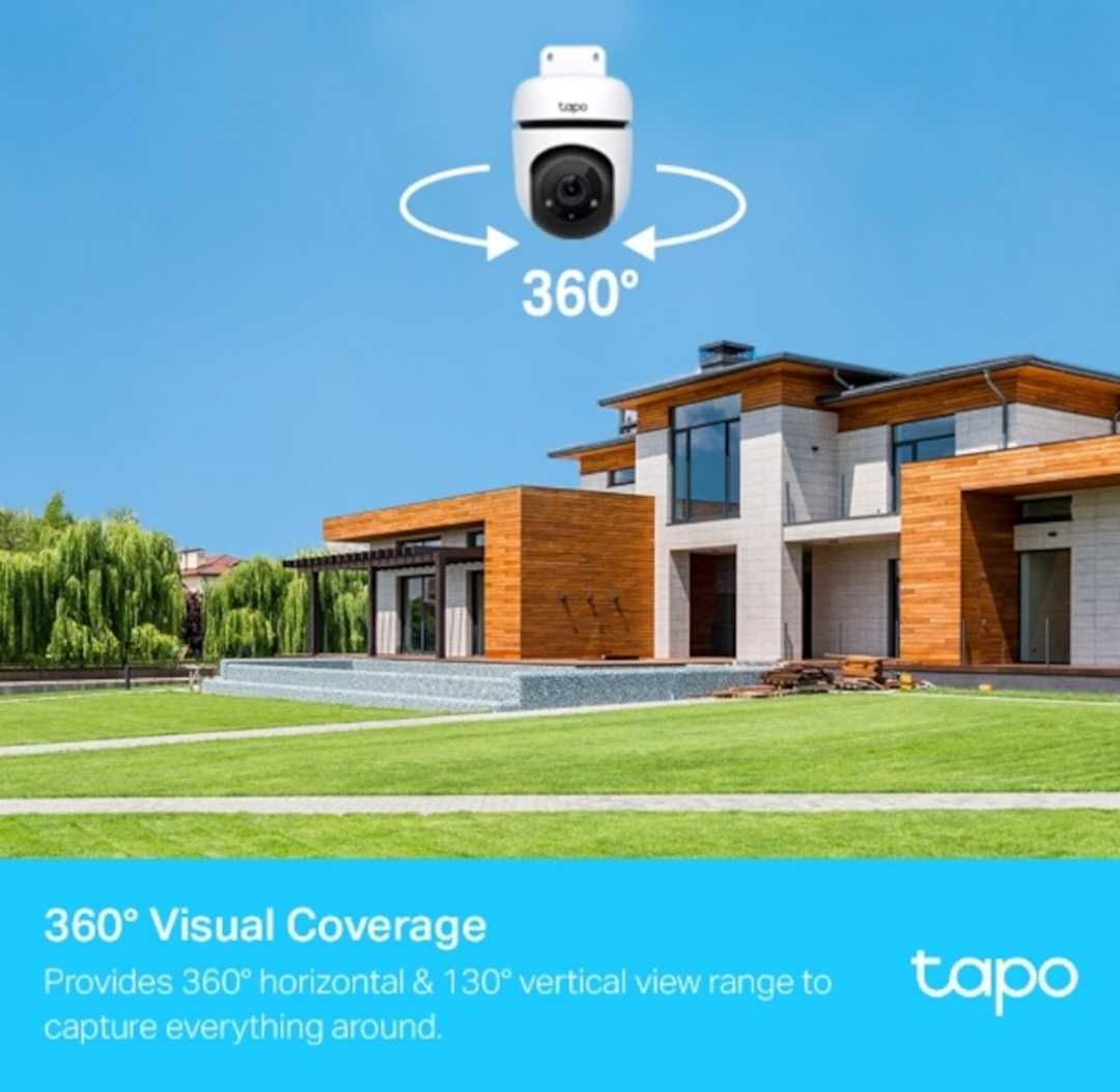 Camera de supraveghere video exterior wireless TAPO C500