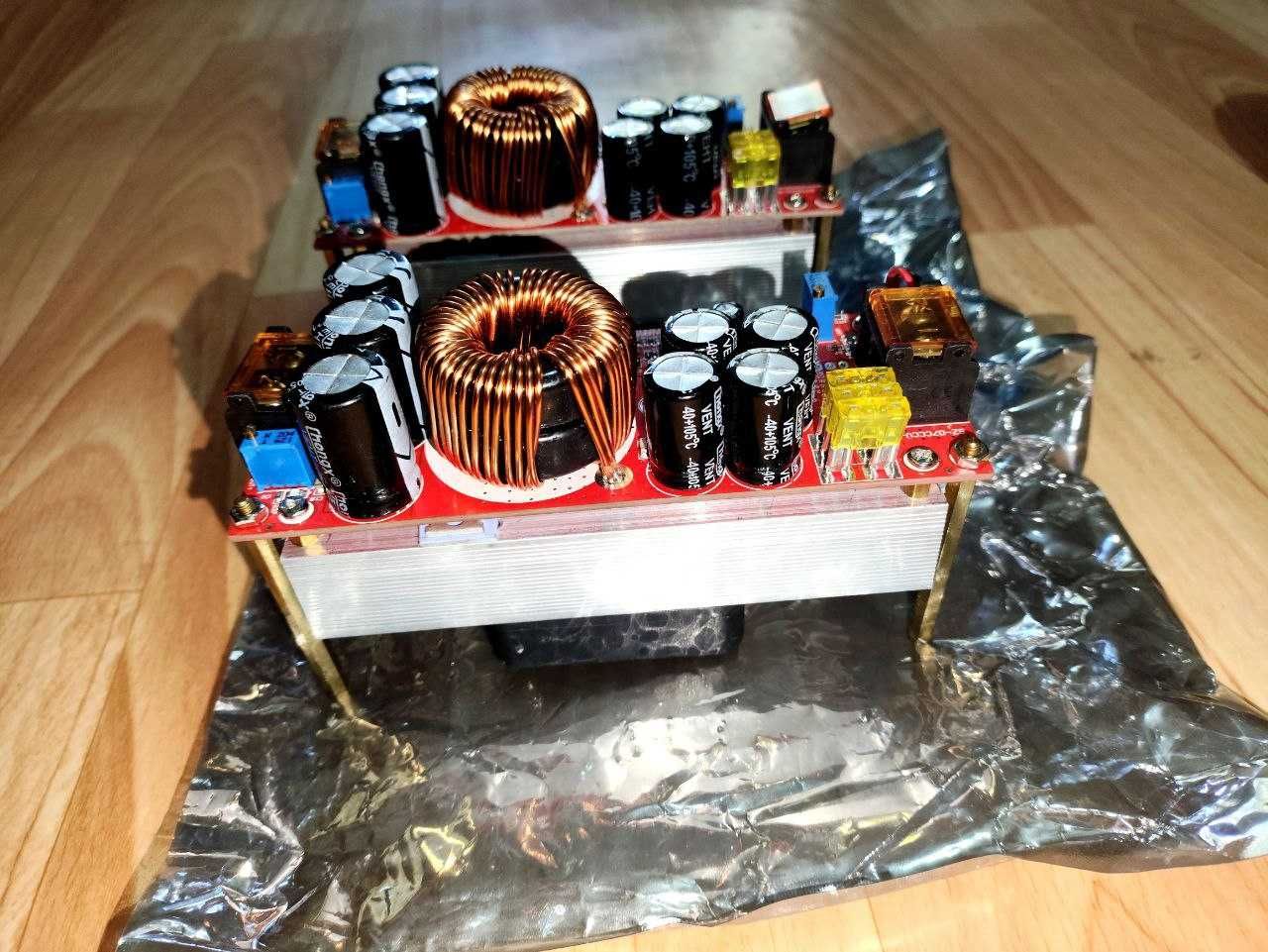 Мощный 1800W повышающий DC-DC преобразователь