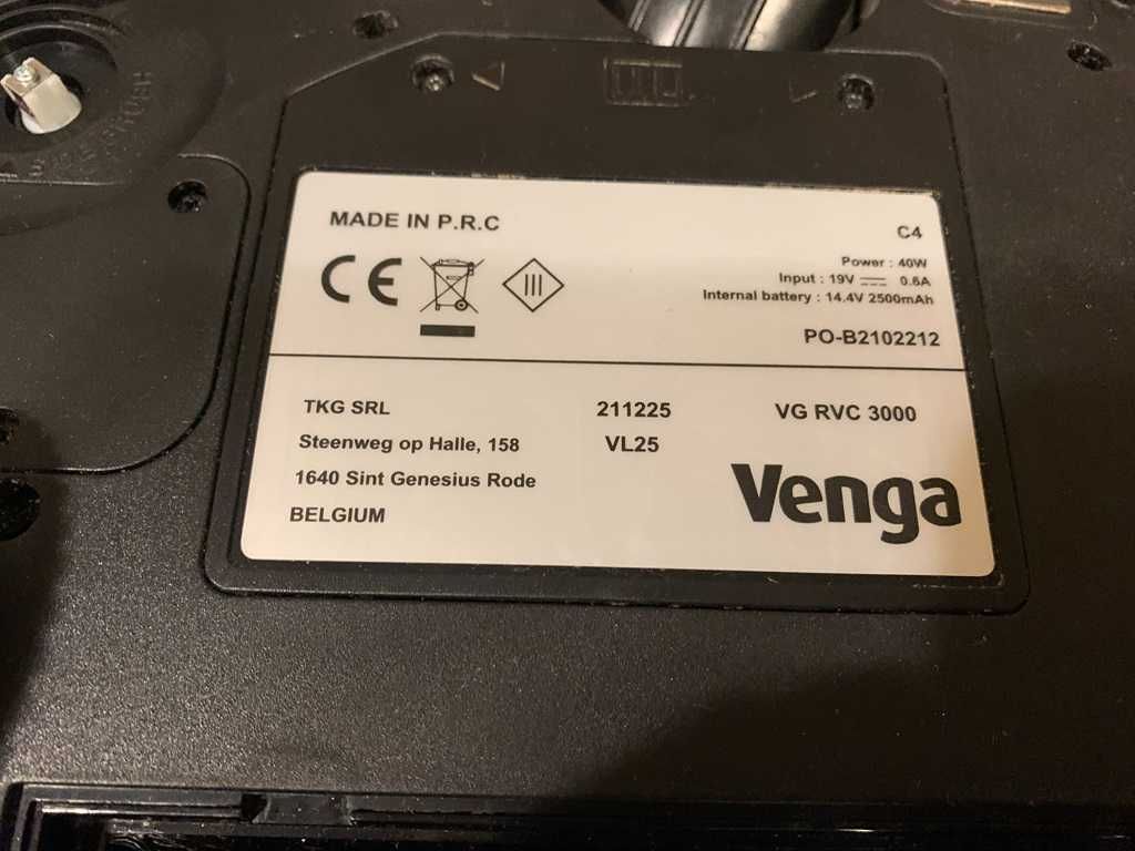 Прахосмукачка робот Venga VG RVC 3000 N3 за ремонт или части