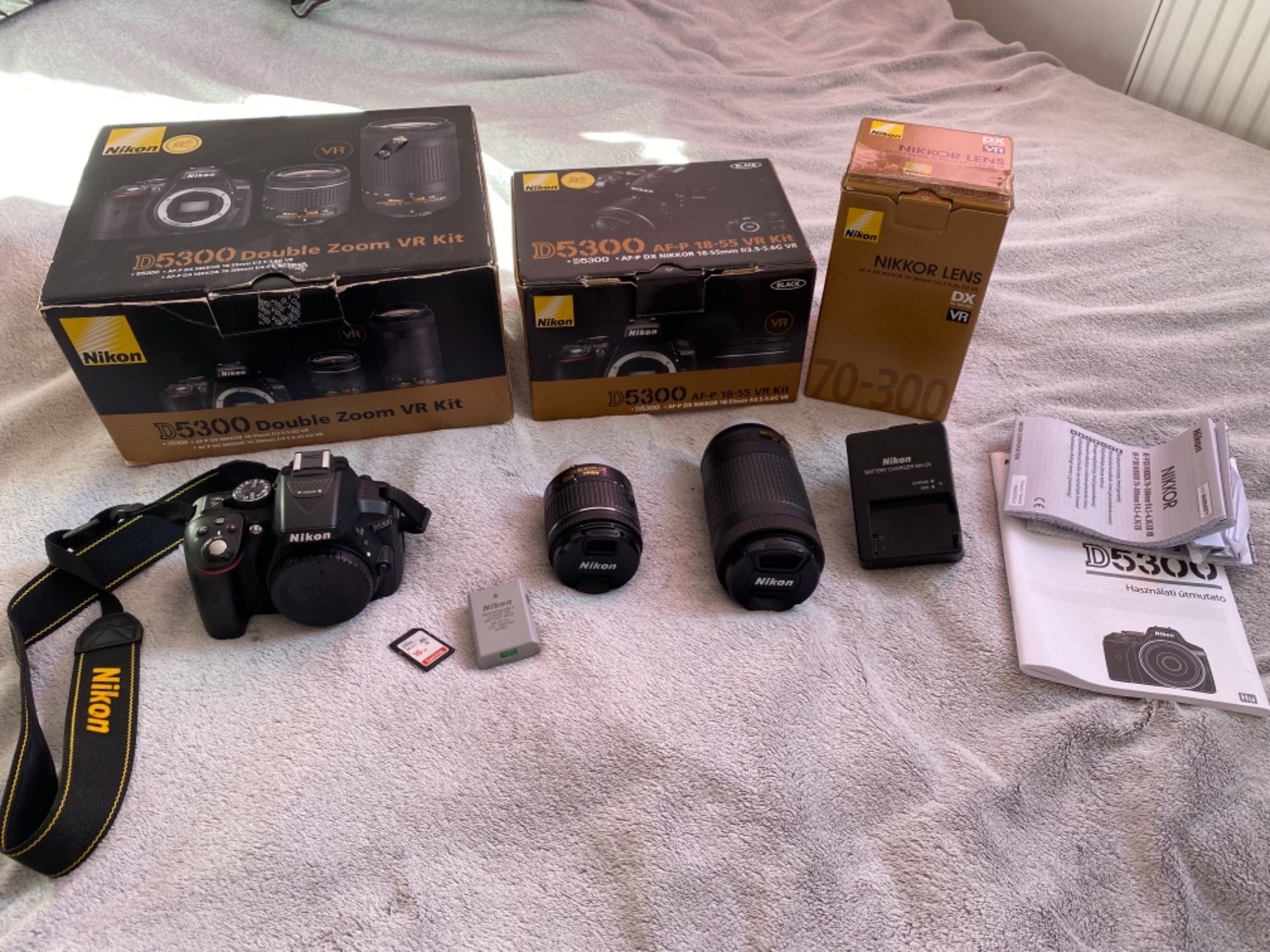 Nikon D5300 Double Zoom VR kit