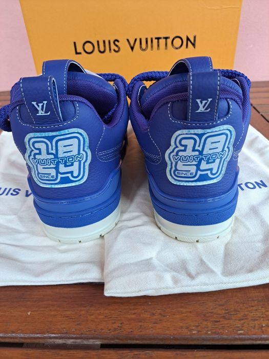 Louis vuitton skate blue