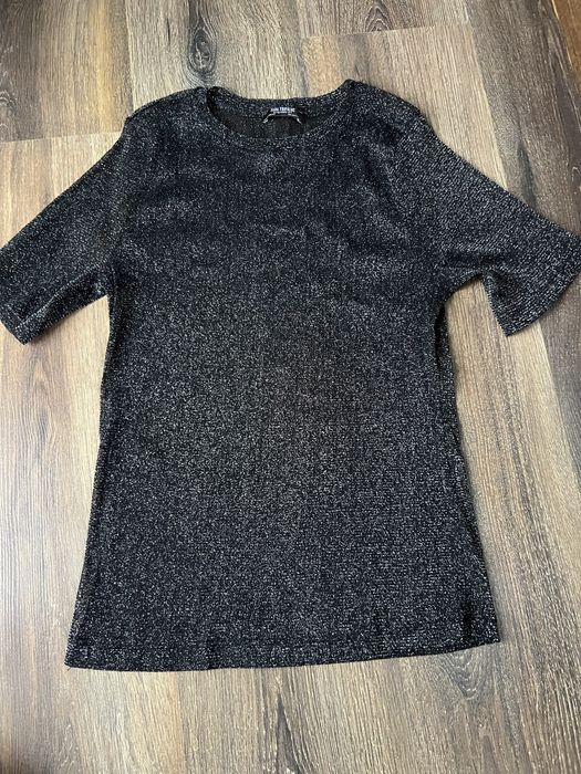 Блестящя тениска Зара L