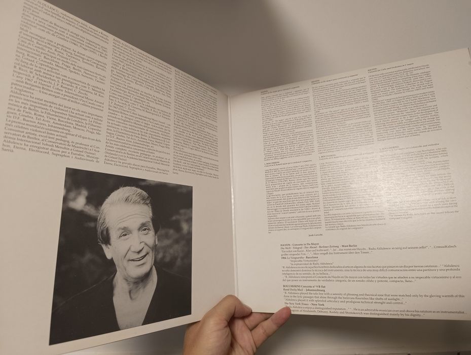 Disc vinil muzica clasică Radu Aldulescu