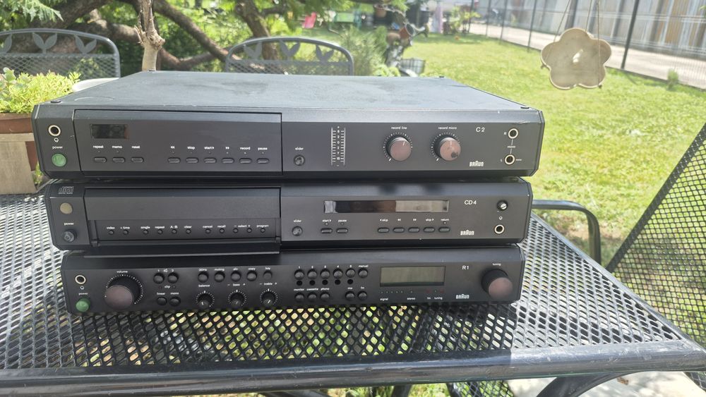 Braun Atelier R1, Braun Atelier C2, Braun Atelier CD4