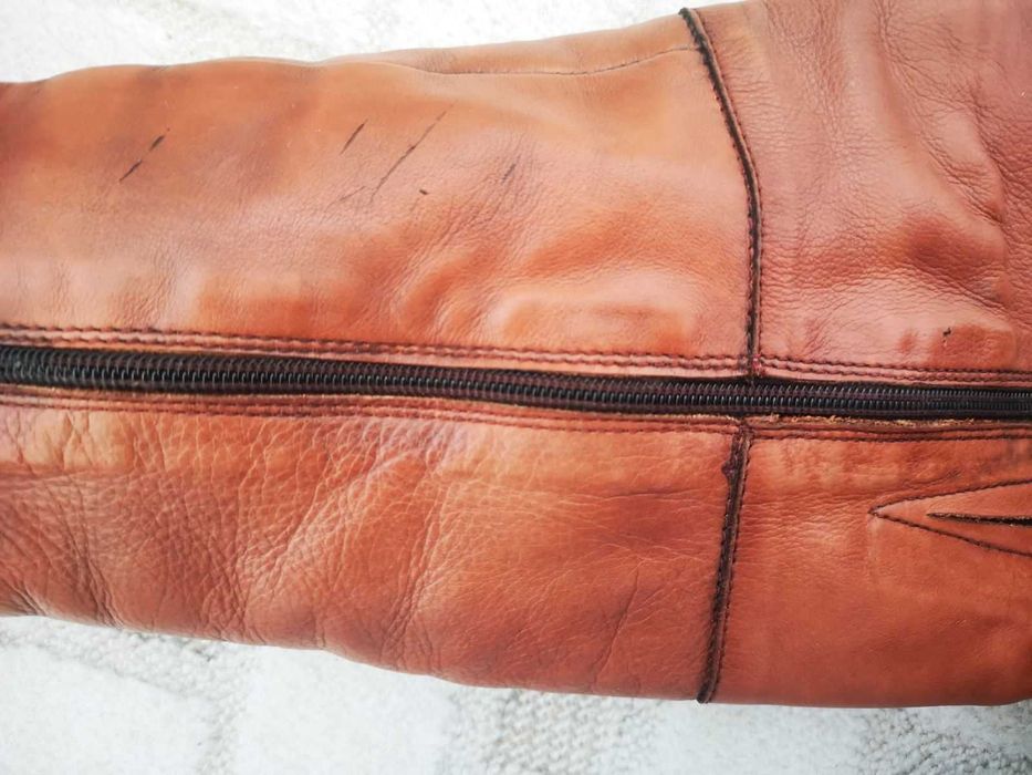 Елегантни дамски ботуши от естествена кожа 38-ми номер