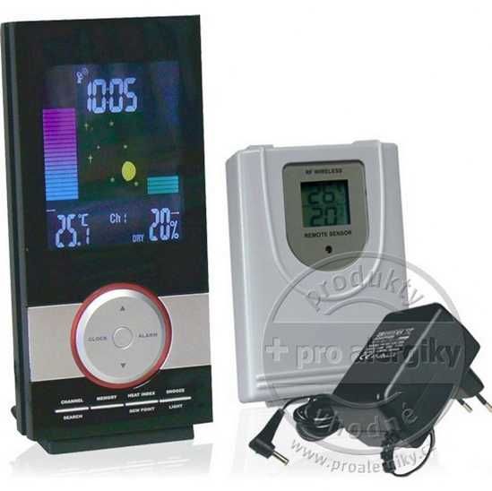 Termometru higrometru color wireless nou