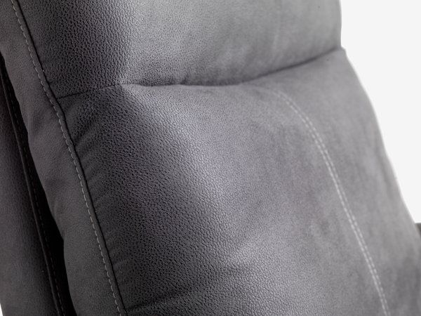 2 Регулируемо кресло ABILDSKOV електрическо сиво изк. кожа