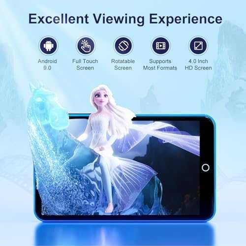 Нов MP3 MP4 плеър 4" Touch 80GB Bluetooth WiFi Spotify HiFi Видео