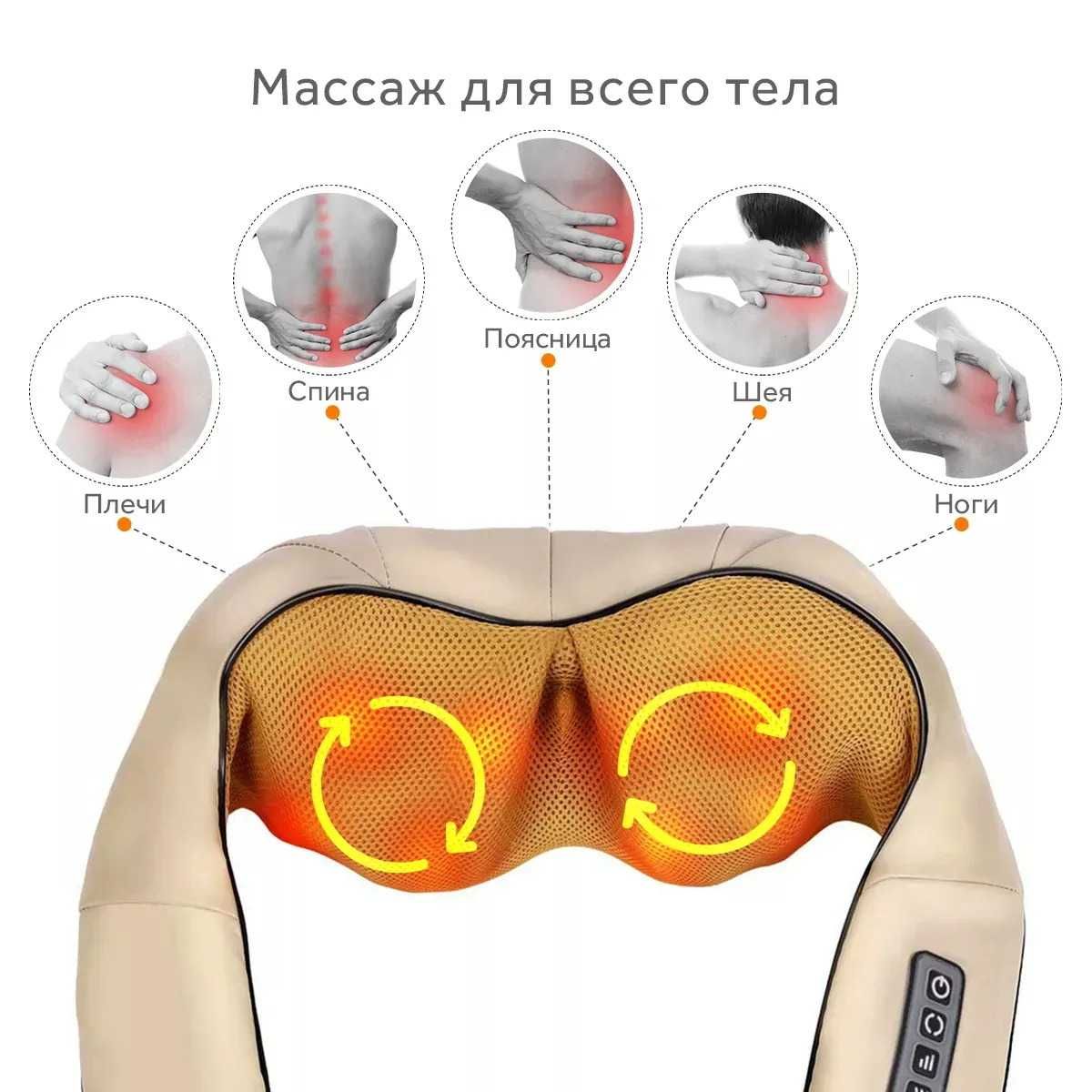 Массажер шейный инфракрасный