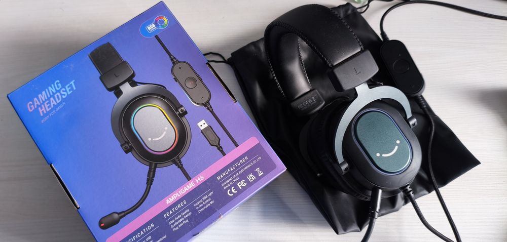 Игровые наушники Fifine Ampligame H6