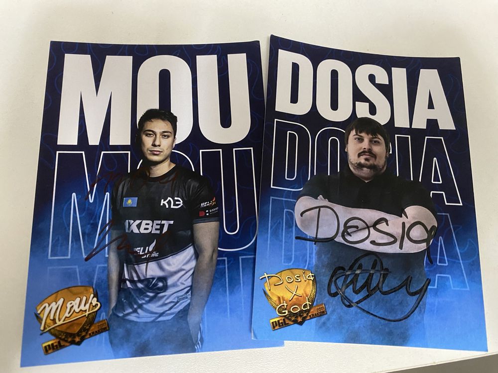 автограф Dosia и Mou