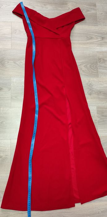 Rochie rosie lunga  XS