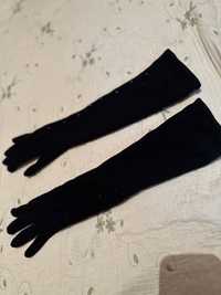 Длинные зимние перчатки 2000тг