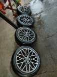 Vând jante MOMO 5x112, anvelope noi, Skoda, Audi, Mercedes
