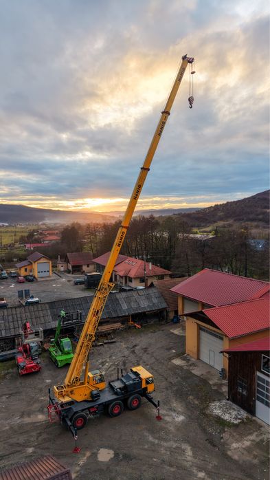 Automacara / Macara de 35 și 45 de tone de inchiriat Odorhei Secuiesc