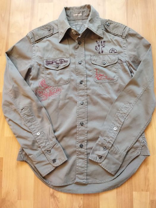 Рубашка Diesel (Италия),дизайнерская,оригинал,новая,р-р 48