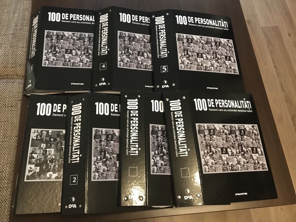 Colectie reviste 100 de Personalitati cu bibliorafturi