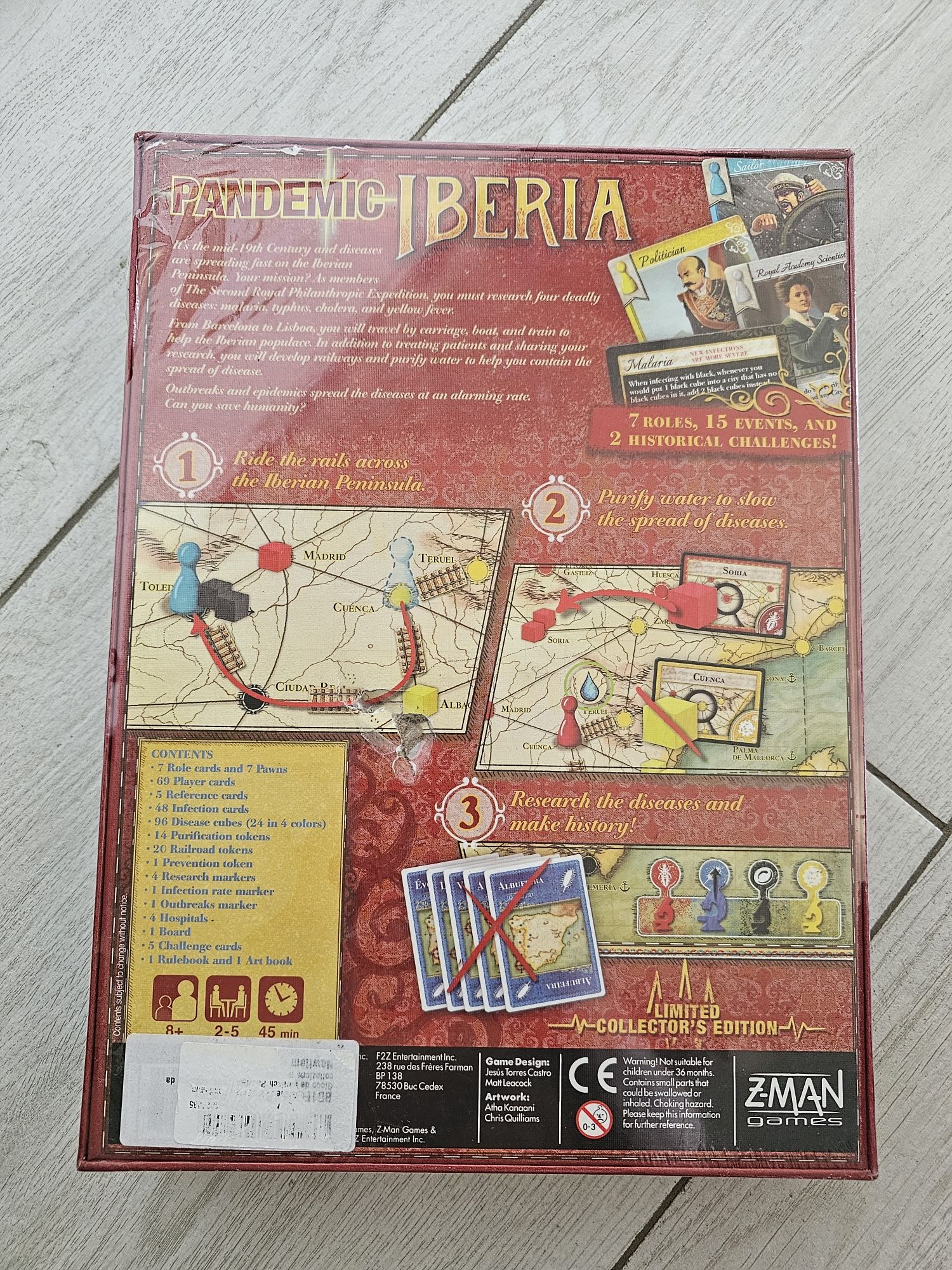3 Board Games , Dune, Nemesis, Iberia