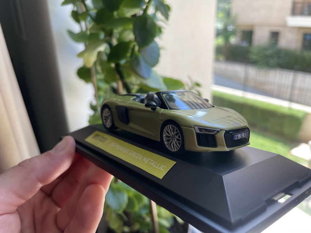 1:43 Audi R8 V10 Spyder - Herpa колекционерски модел 01/01